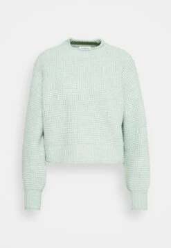 Even&Odd Moss Stitch Jumper - Trui - Light Green