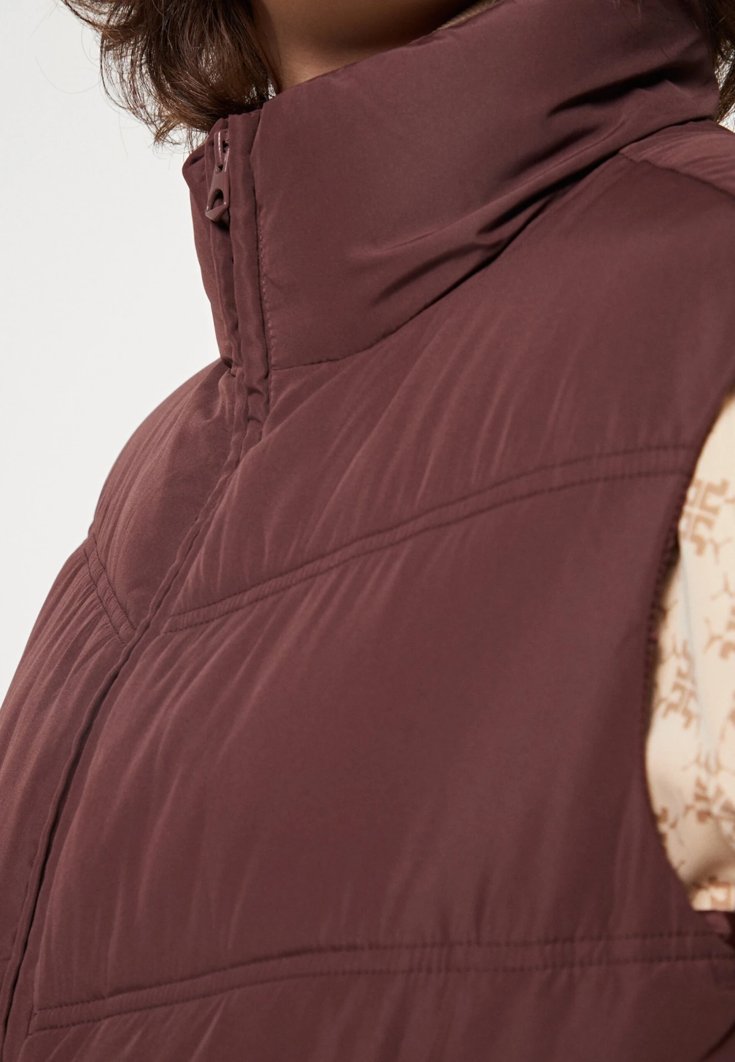 Even&Odd Bodywarmer - Dark Brown 6 Even&Odd Bodywarmer - Dark Brown - Afbeelding 6