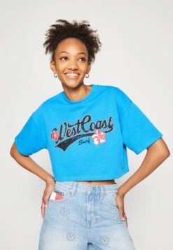 Even&Odd T-Shirt Print - Blue -Stijl Verkoop 1919a4f61cb34759b1b046b4774dec51