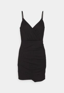 Even&Odd Strappy Warp Mini Bodycon Punto Dress - Etui-Jurk - Black -Stijl Verkoop 1aeeda312fb442ac8b5f0195c9f35d52