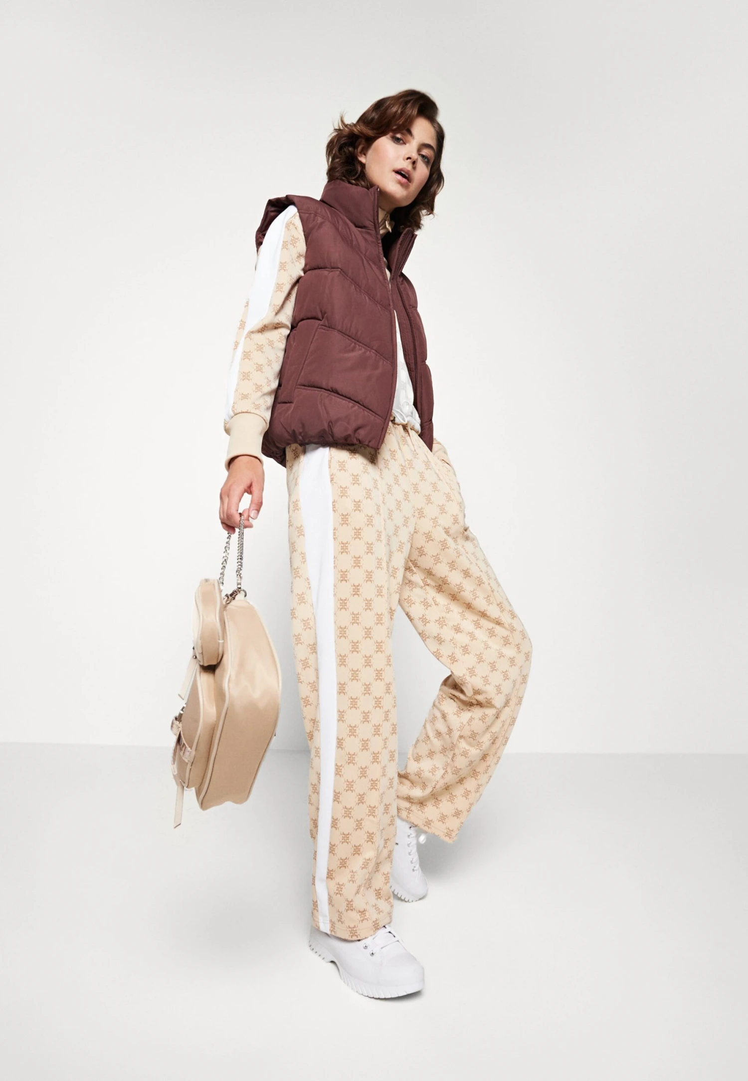 Even&Odd Bodywarmer - Dark Brown 2 Even&Odd Bodywarmer - Dark Brown - Afbeelding 2