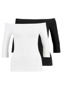 Even&Odd 2 Pack - Longsleeve - White/Black -Stijl Verkoop 1dffc97e08c0423ebb1c5d67231c556c