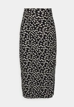 Midi Straight High Skirt - Kokerrok - Black/White -Stijl Verkoop 363ee1e2002a4dabbfc9a76531e3609c