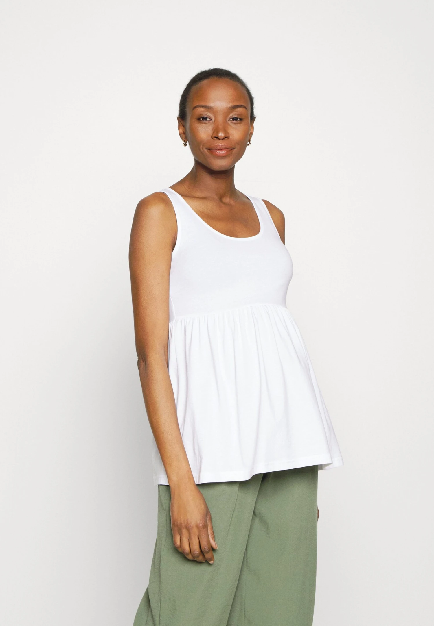 2 Pack - Top - White/Yellow 2 2 Pack - Top - White/Yellow - Afbeelding 2