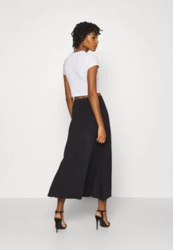 Even&Odd Basic Maxi Skirt - A-Lijn Rok - Black -Stijl Verkoop 4566e5fb200c4769b7e96dea5ae4c119
