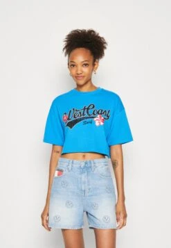 Even&Odd T-Shirt Print - Blue