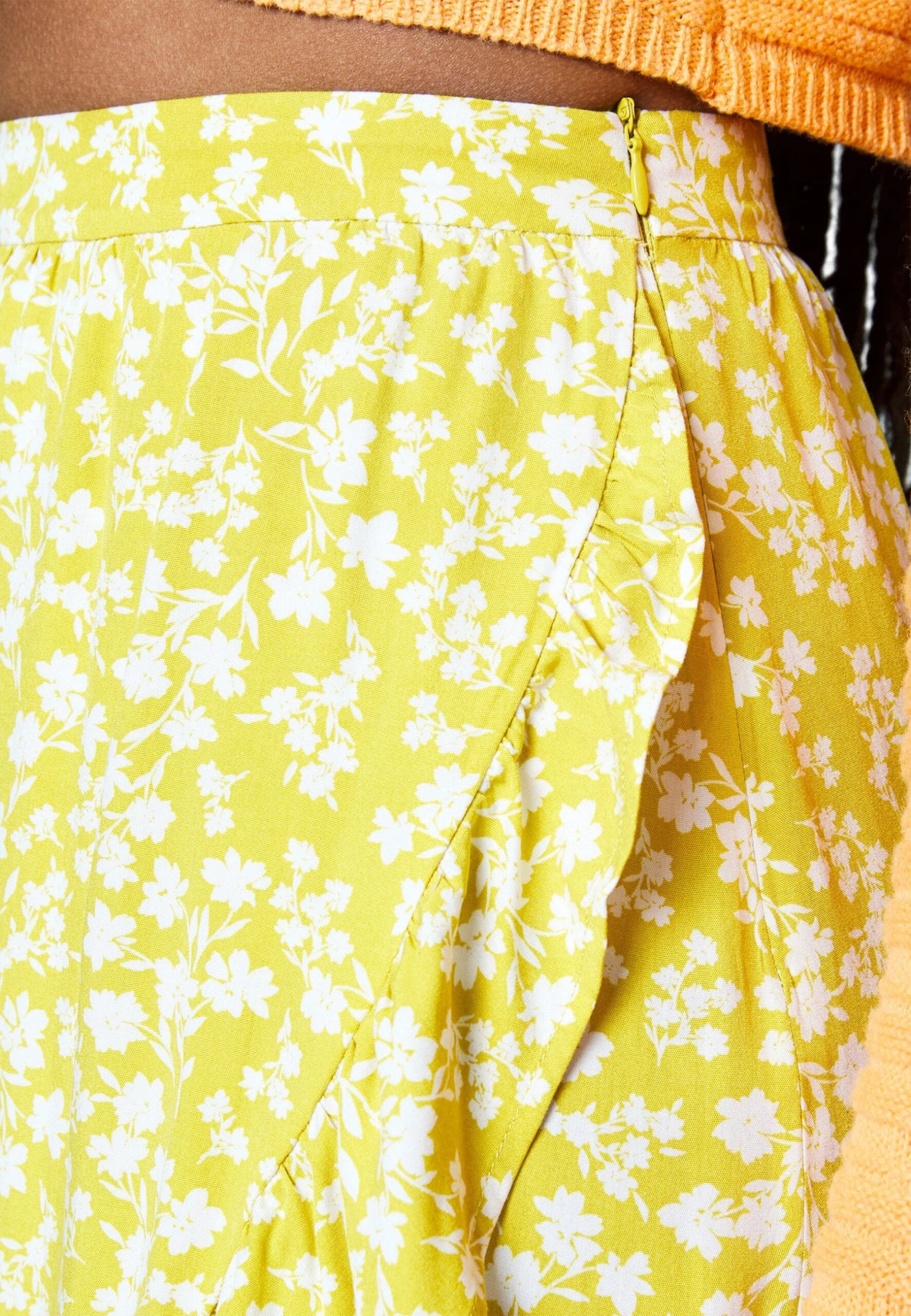 Even&Odd A-Lijn Rok - Light Green/White 6 Even&Odd A-Lijn Rok - Light Green/White - Afbeelding 6