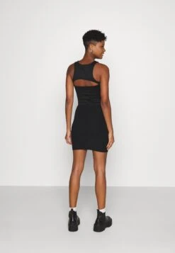 Even&Odd Basic Mini Ribbed Skirt - Kokerrok - Black -Stijl Verkoop 65cb68f6cbb74e00a56ec984a5b74be9