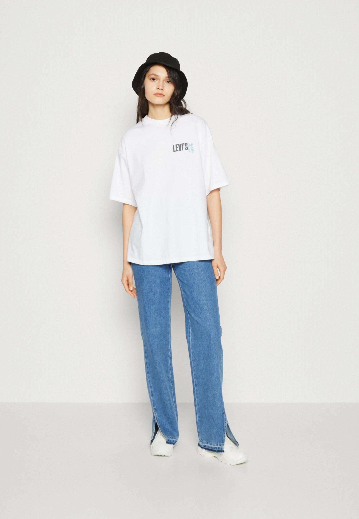 Even&Odd Straight Leg Jeans - Light Blue Denim 2 Even&Odd Straight Leg Jeans - Light Blue Denim - Afbeelding 2