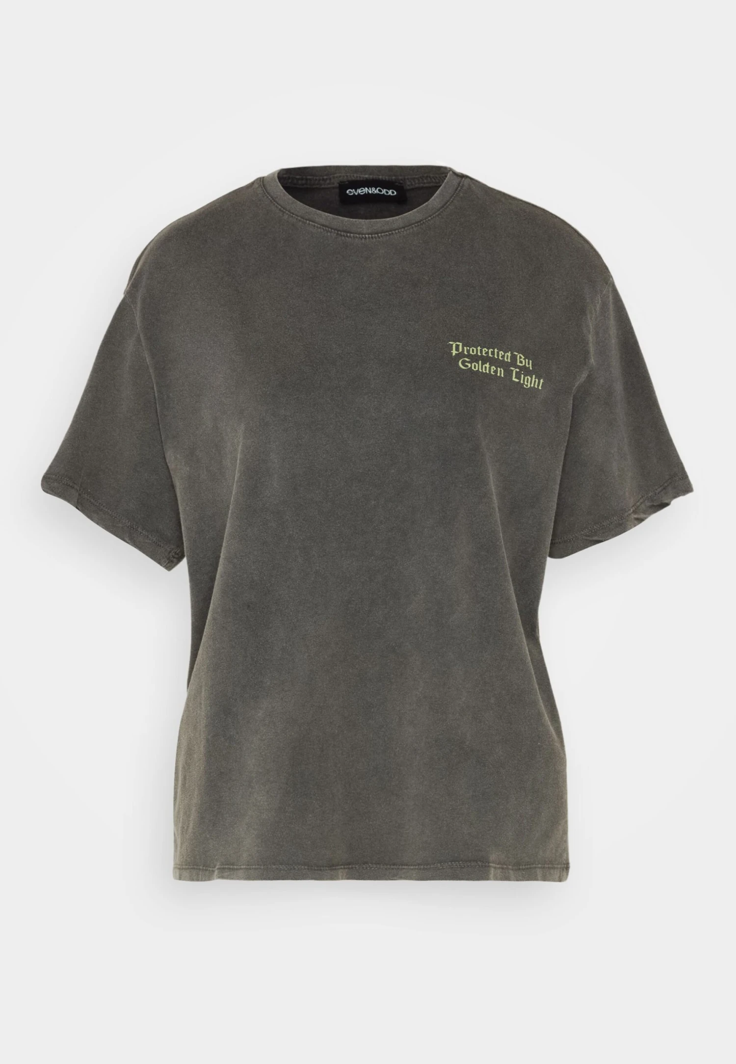 Even&Odd T-Shirt Print - Black 5 Even&Odd T-Shirt Print - Black - Afbeelding 5