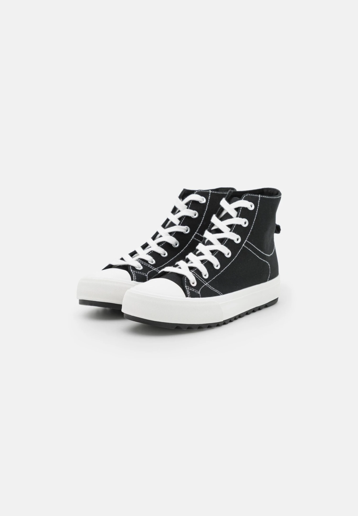 Even&Odd Sneakers Hoog - Black 3 Even&Odd Sneakers Hoog - Black - Afbeelding 3