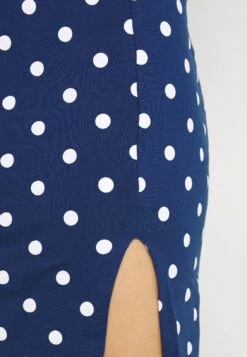 Even&Odd Strappy Mini Bodycon Dress- Jerseyjurk - Blue/White -Stijl Verkoop 783b0e749605463d98437783bbf1cb88