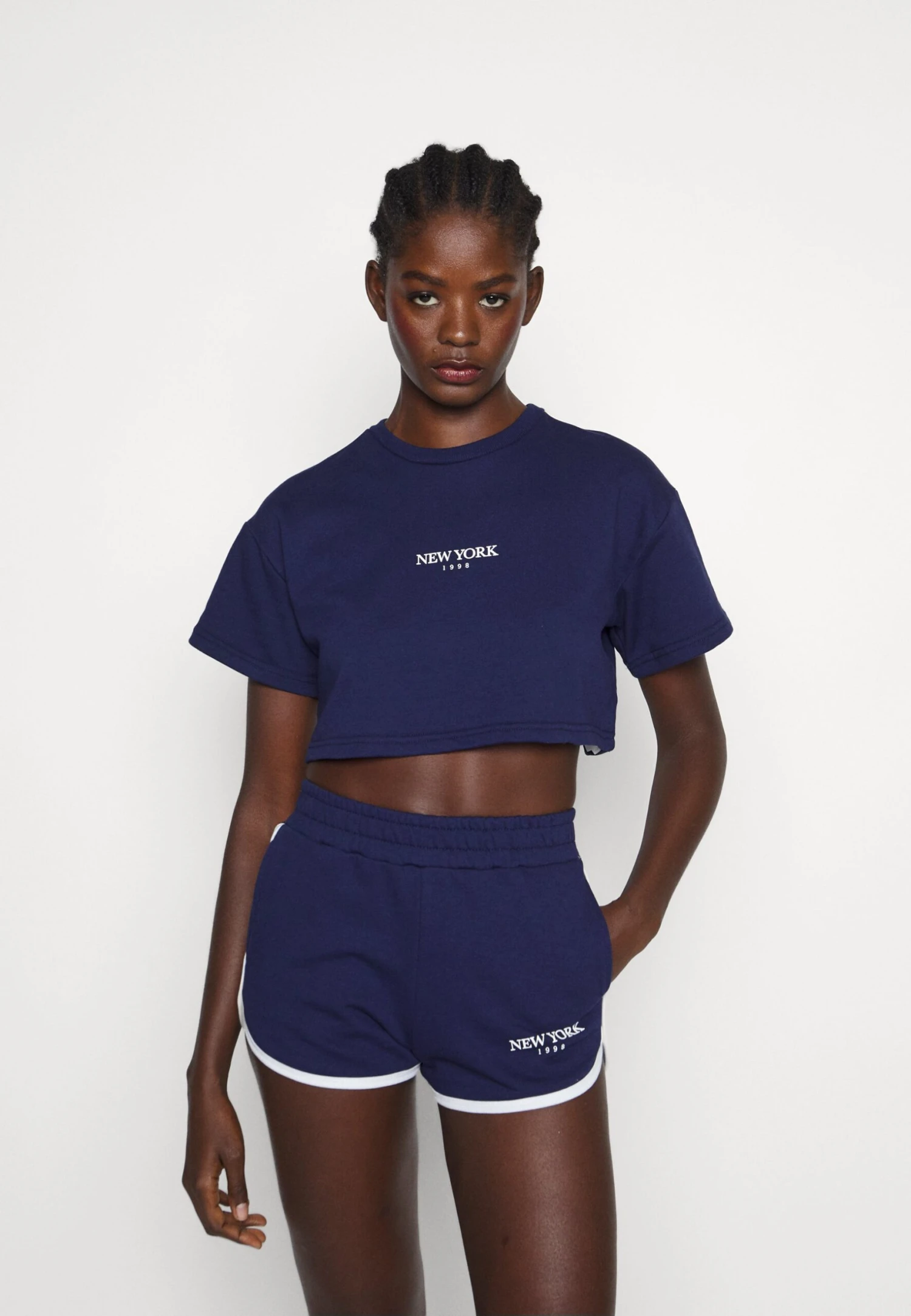 Even&Odd Trainingspak - Dark Blue/White 6 Even&Odd Trainingspak - Dark Blue/White - Afbeelding 6