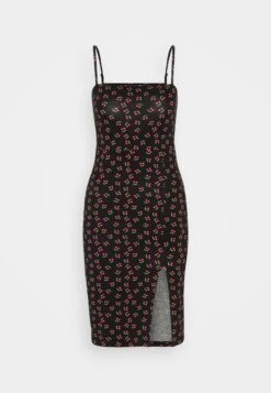 Even&Odd Strappy Mini Bodycon Dress- Jerseyjurk - Black/Red -Stijl Verkoop 7e02461c6c8045018c15eed170579b0c