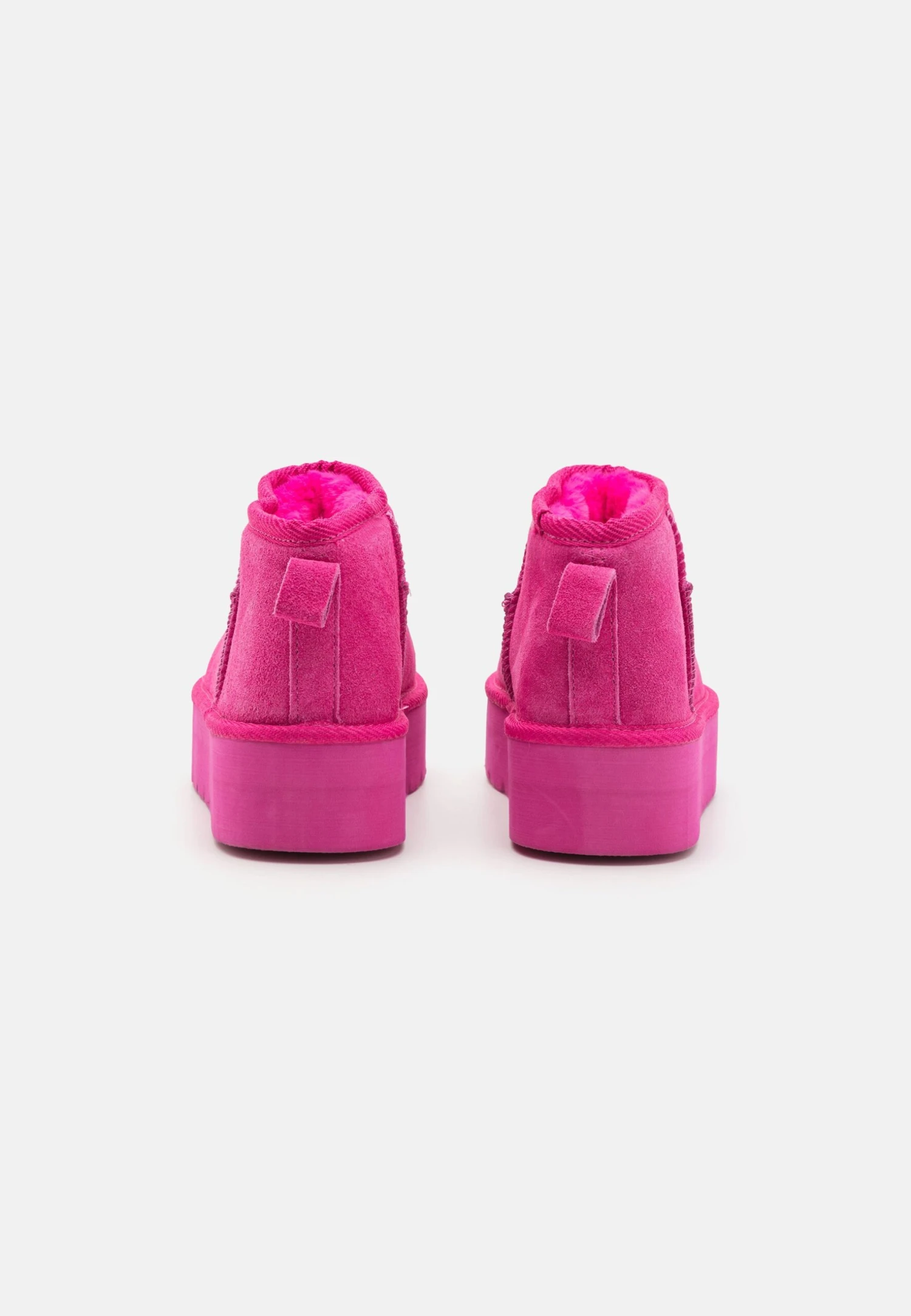 Even&Odd Leather - Korte Laarzen - Pink 4 Even&Odd Leather - Korte Laarzen - Pink - Afbeelding 4