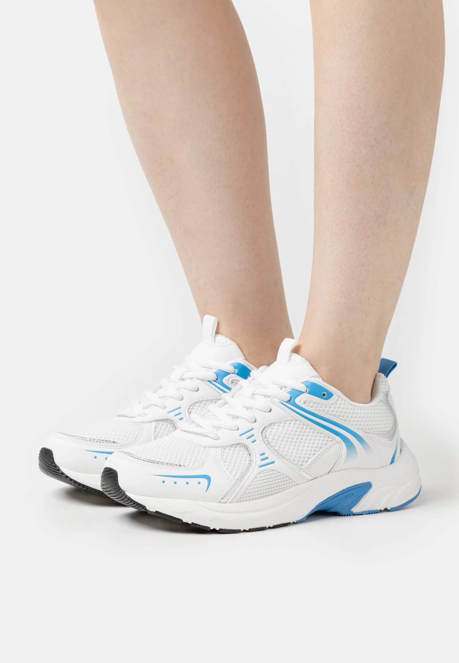 Even&Odd Sneakers Laag - White/Blue 1 Even&Odd Sneakers Laag - White/Blue