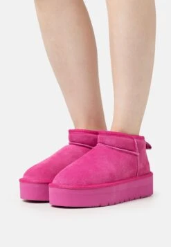 Even&Odd Leather - Korte Laarzen - Pink