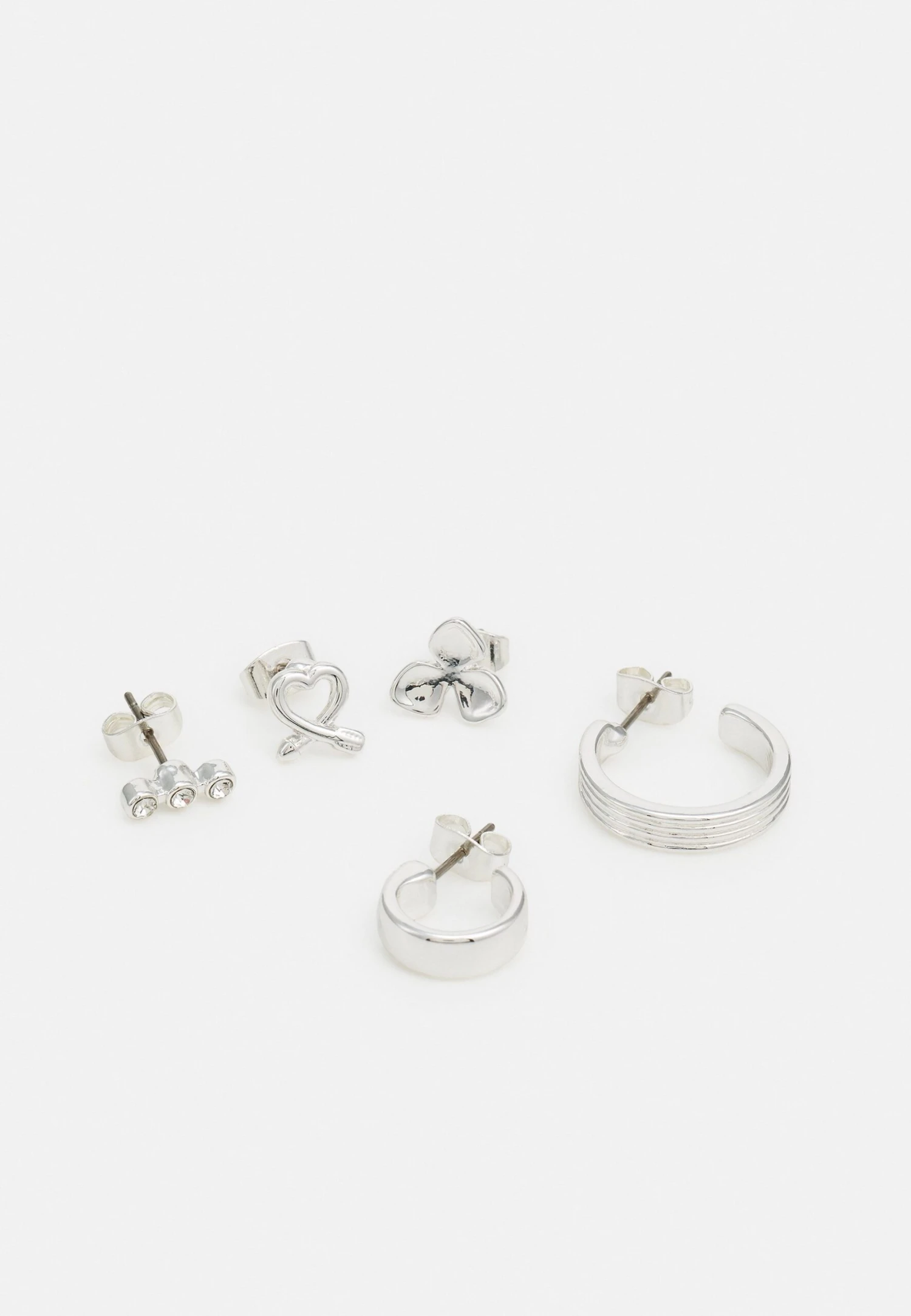 Even&Odd 25 Pack - Oorbellen - Silver-Coloured 3 Even&Odd 25 Pack - Oorbellen - Silver-Coloured - Afbeelding 3