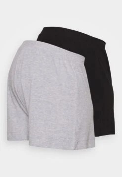 2 Pack- Shorts - Black/Light Grey -Stijl Verkoop 9478b3c97f014505b71f9799dbc4a9a6