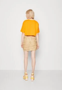 Even&Odd 2Pack - T-Shirt Basic - White/Orange -Stijl Verkoop a45378ef67f64d2db667a08c8763c77a