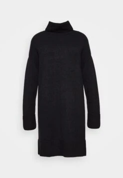 Even&Odd Rollkragen Mini Basic Strickkleid - Gebreide Jurk - Black -Stijl Verkoop b45b4b93b973437cb74fc6d92e5f50a8