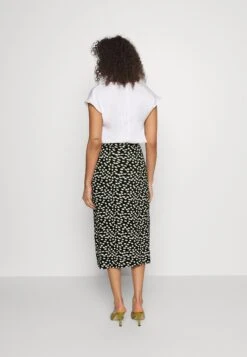 Midi Straight High Skirt - Kokerrok - Black/White -Stijl Verkoop b8c13dc6a94a44c1b05921863e40aeba