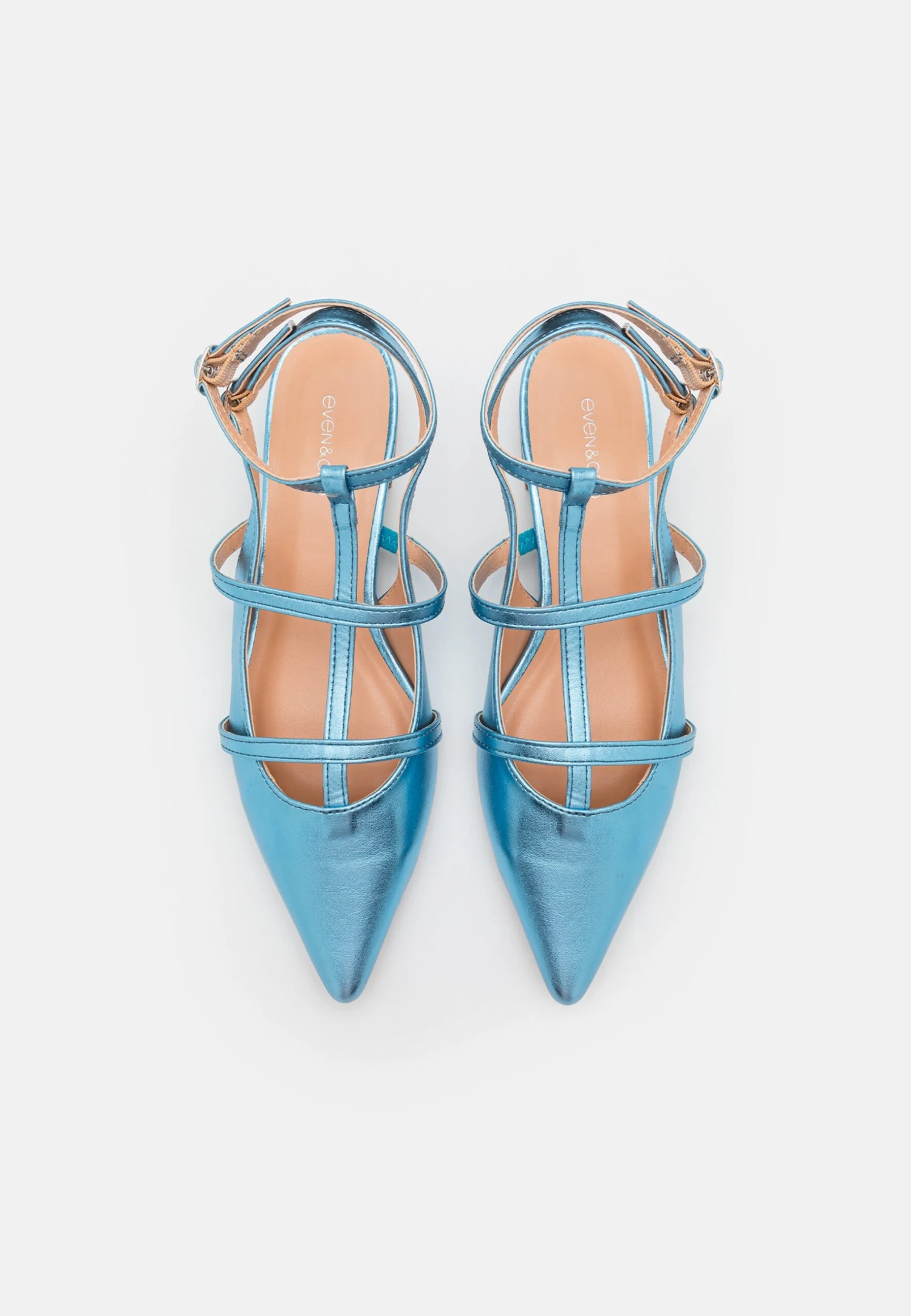 Even&Odd Slingback Ballerina´S - Blue 6 Even&Odd Slingback Ballerina´S - Blue - Afbeelding 6
