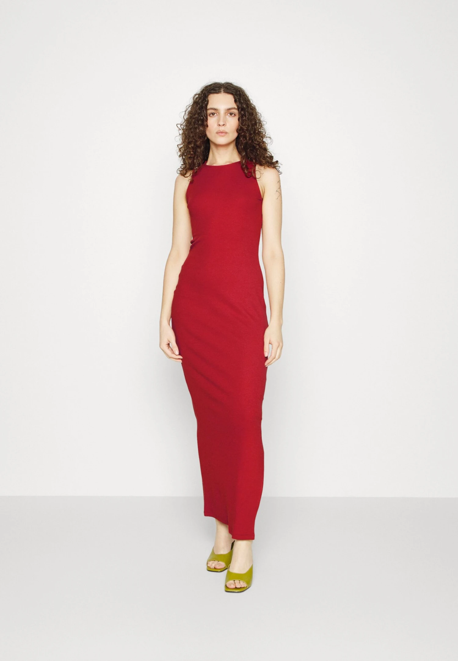 Gebreide Jurk - Red 2 Gebreide Jurk - Red - Afbeelding 2