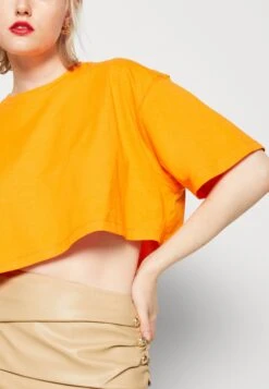 Even&Odd 2Pack - T-Shirt Basic - White/Orange -Stijl Verkoop ccfdfb7d72634052afe91208b3e08cdb