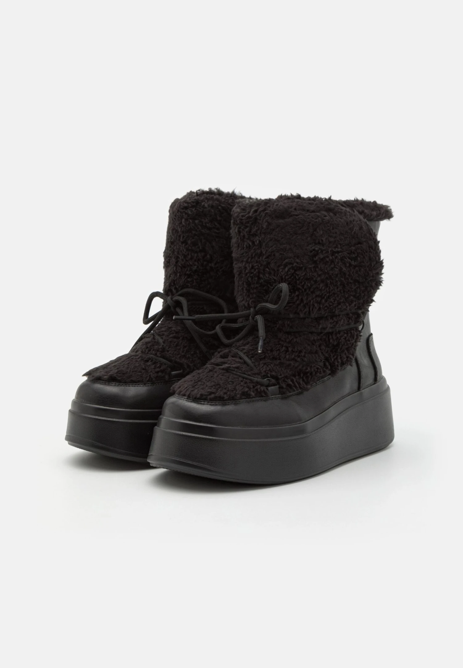 Even&Odd Enkellaarsjes Met Sleehak - Black 2 Even&Odd Enkellaarsjes Met Sleehak - Black - Afbeelding 2