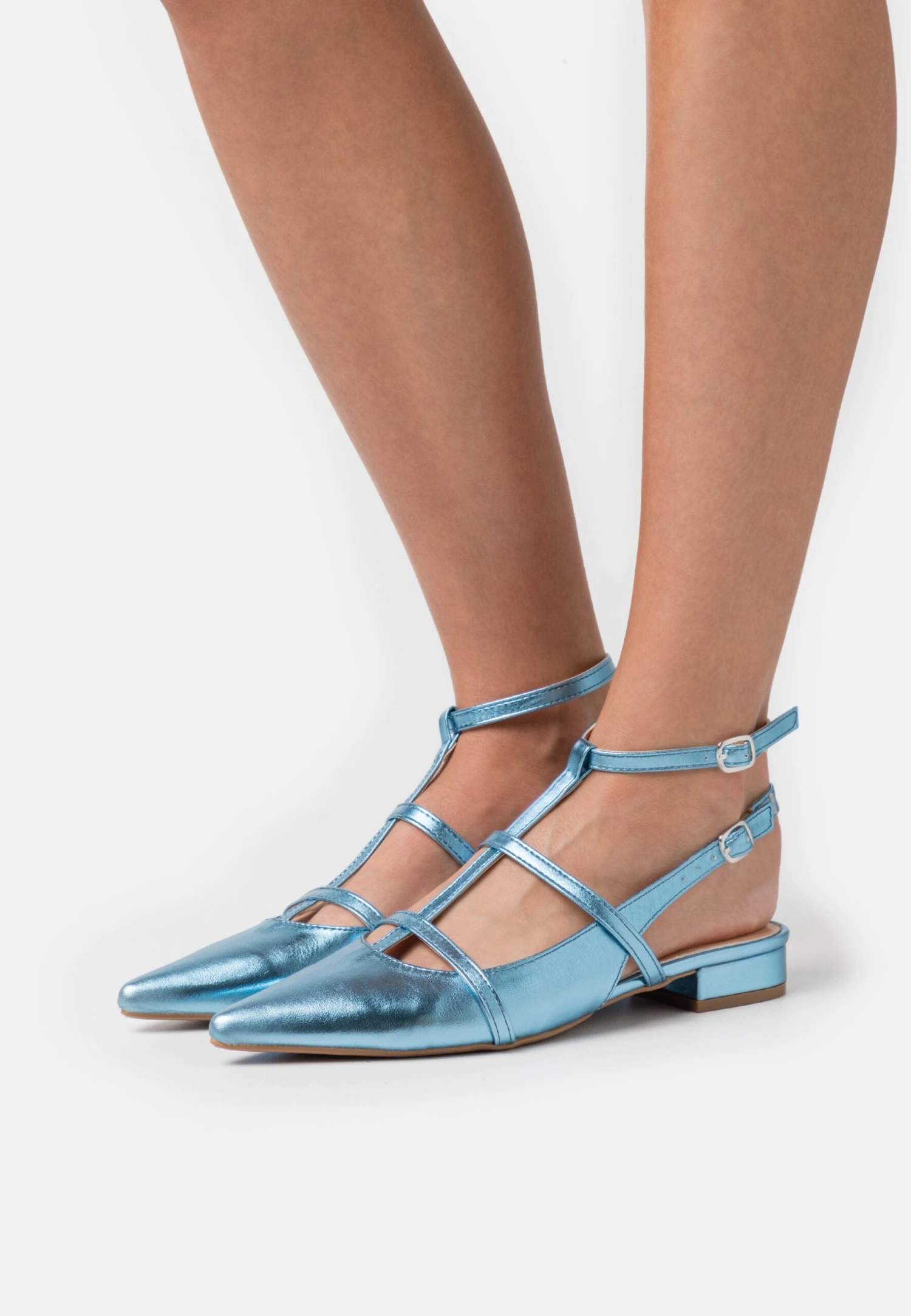 Even&Odd Slingback Ballerina´S - Blue 1 Even&Odd Slingback Ballerina´S - Blue