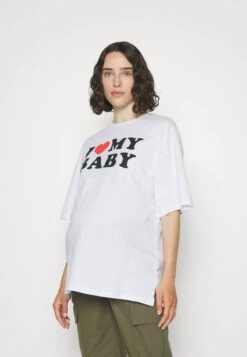 T-Shirt Print - White