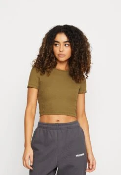 Even&Odd 3 Pack - T-Shirt Basic - White/Black/Olive -Stijl Verkoop e249d1253efd47b9bf362c9c44cb4c7b