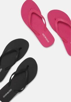 Even&Odd 2 Pack - Teenslippers - Black - Pink -Stijl Verkoop f3f4408875a5433aa7066d11e28dab0d
