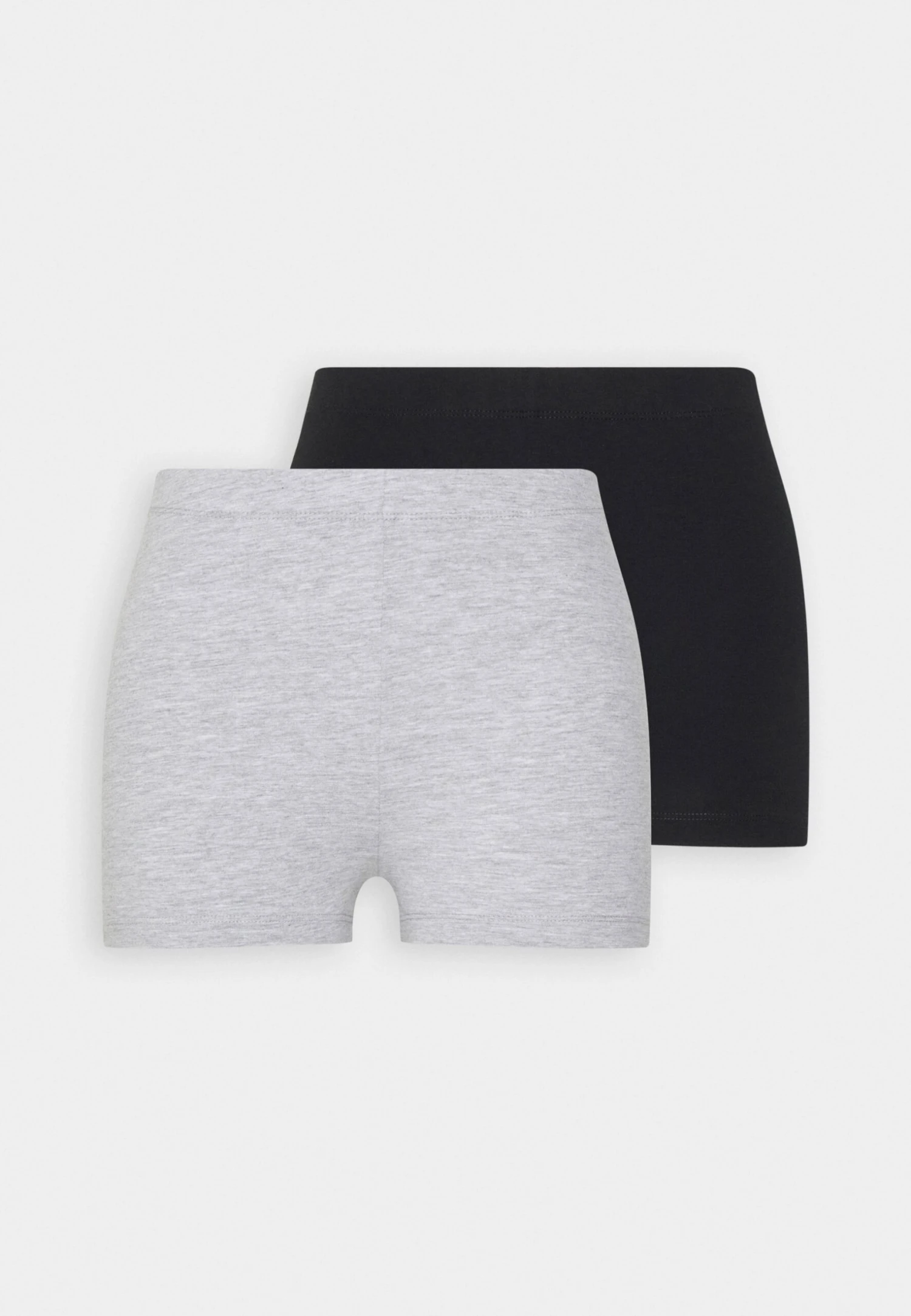 Even&Odd 2 Pack - Shorts - Black/Mottled Light Grey 1 Even&Odd 2 Pack - Shorts - Black/Mottled Light Grey