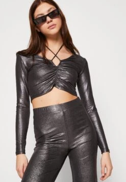 Even&Odd Broek - Black/Silver -Stijl Verkoop f7f827eba62a46dd8eaabfb7dde2a740