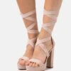Even&Odd Sandalen Met Plateauzool - Beige